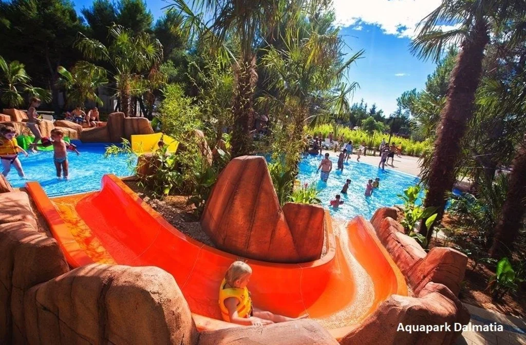 Sibenik Aquapark Dalmatia Kinderrutschbahn