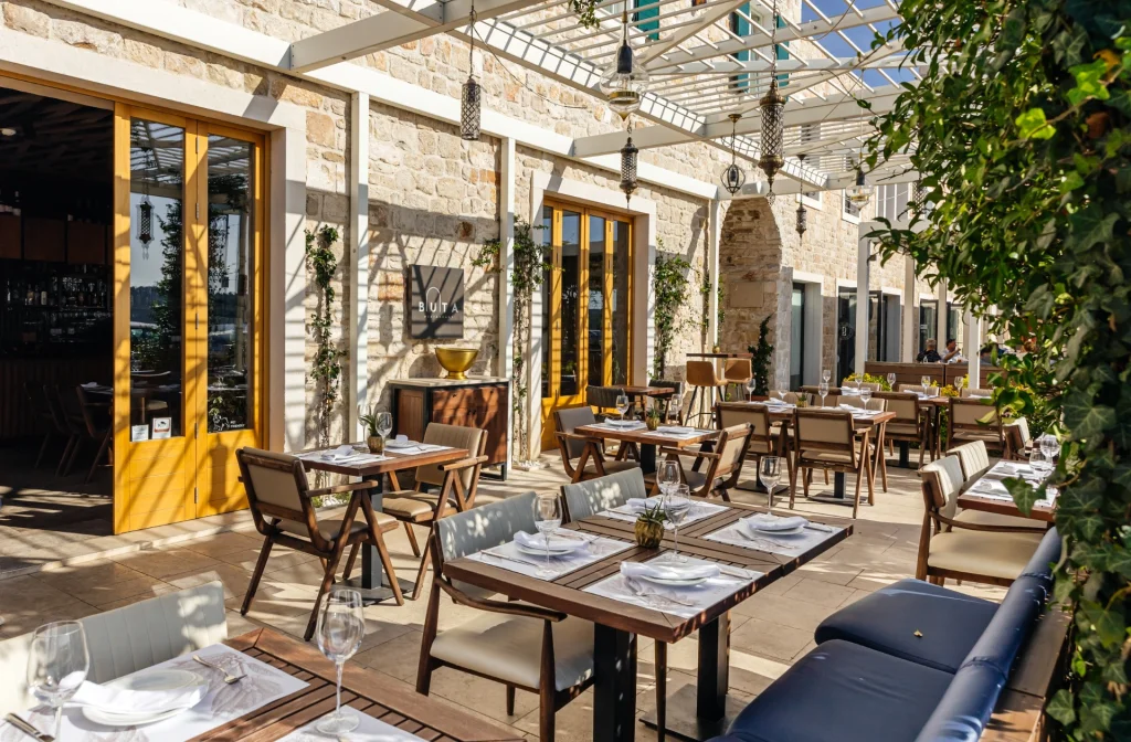 Armerun Heritage Hotel Sibenik Restaurant Terasse