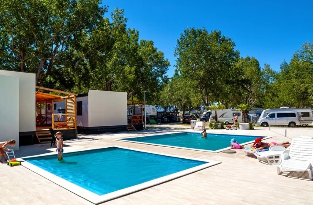 Mobile Homes Camp Galeb Omis Kinderpools